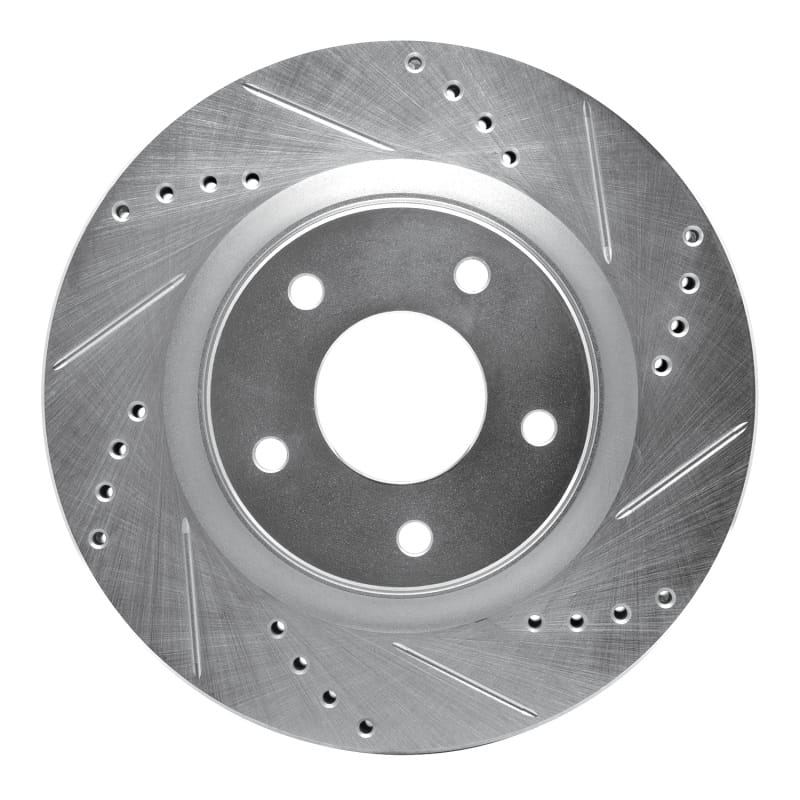 R1 Concepts — R1 11-19 Nissan Juke Front Right Drilled & Slotted Silver Brake Rotor
R1 Brake Rotor Drill