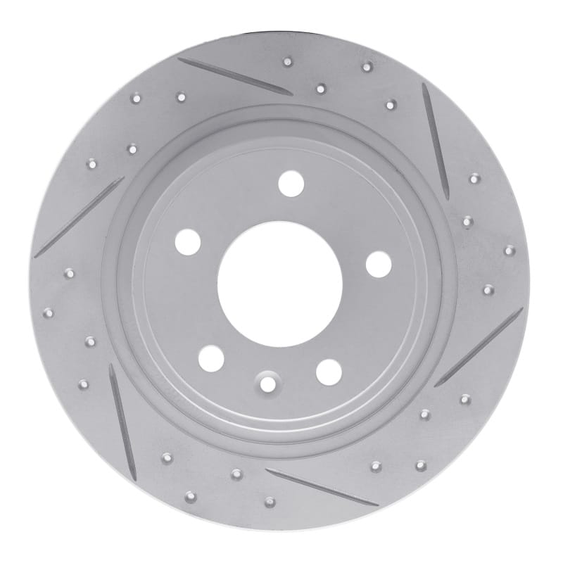 R1 Concepts — R1 11-19 Buick Cascada Rear Right Drilled & Slotted Geo-Carbon Rotor