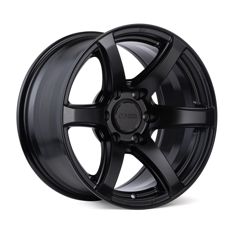 Enkei — Enkei T6R 18x8.5 38mm Offset 5x114.3 Bolt Pattern 72.6 Bore Gloss Black Wheel