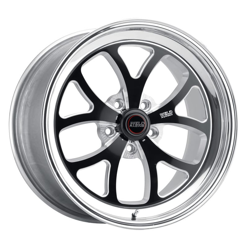 Weld — Weld S76 17x5.2 / 5x115 BP / 1.9in. BS Black Wheel - Non-Beadlock