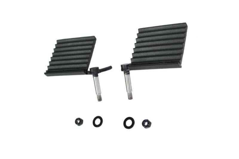 Fishbone Offroad — Fishbone Offroad 2018+ Jeep Wrangler JL / 2020+ Gladiator JT Foot Peg Set - Black