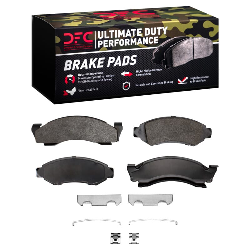 DFC — DFC 72-80 American Motors Pacer Front Ultimate Duty Performance Brake Pads and Hardware Kit
DFC Brake Pad Set