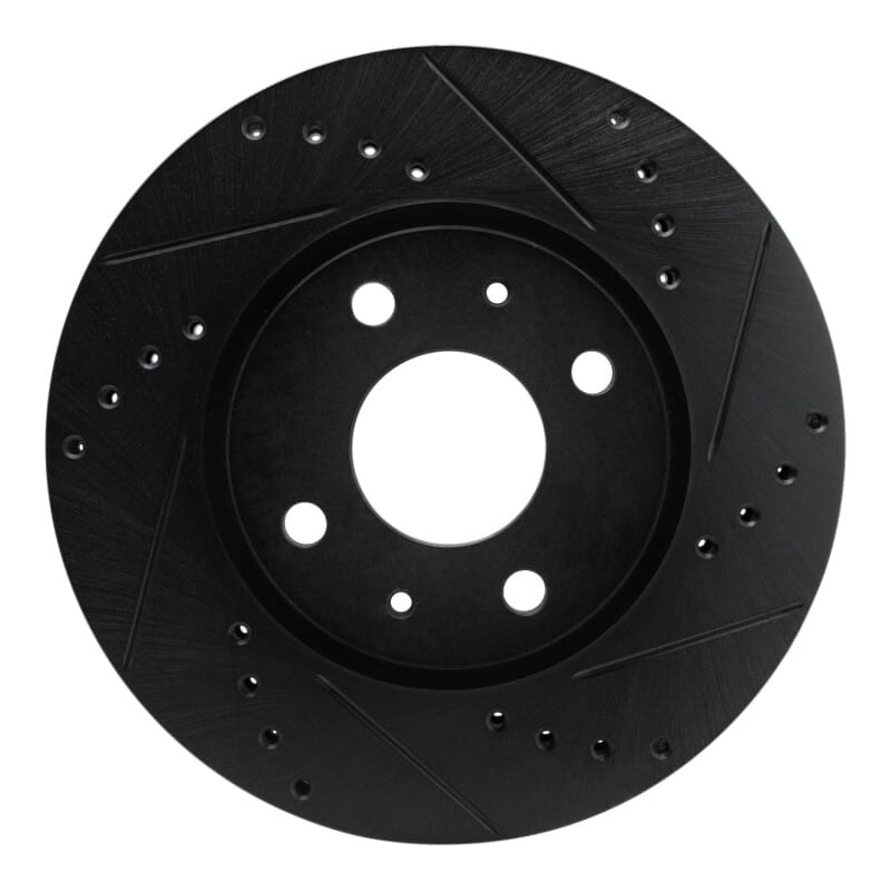 R1 Concepts — R1 08-11 Ford Focus Front Right Drilled & Slotted Black Brake Rotor
R1 Brake Rotor Drill