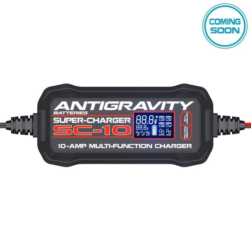 Antigravity Batteries — Antigravity SC-10 Super-Charger (Automotive/Motorcycle/Powersport) Battery Charger