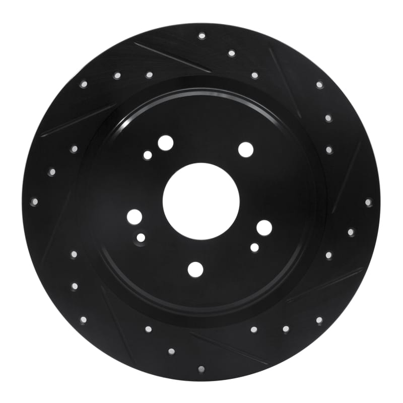 R1 Concepts — R1 15-25 Acura TLX Rear Right Drilled & Slotted Black Brake Rotor
R1 Brake Rotor Drill