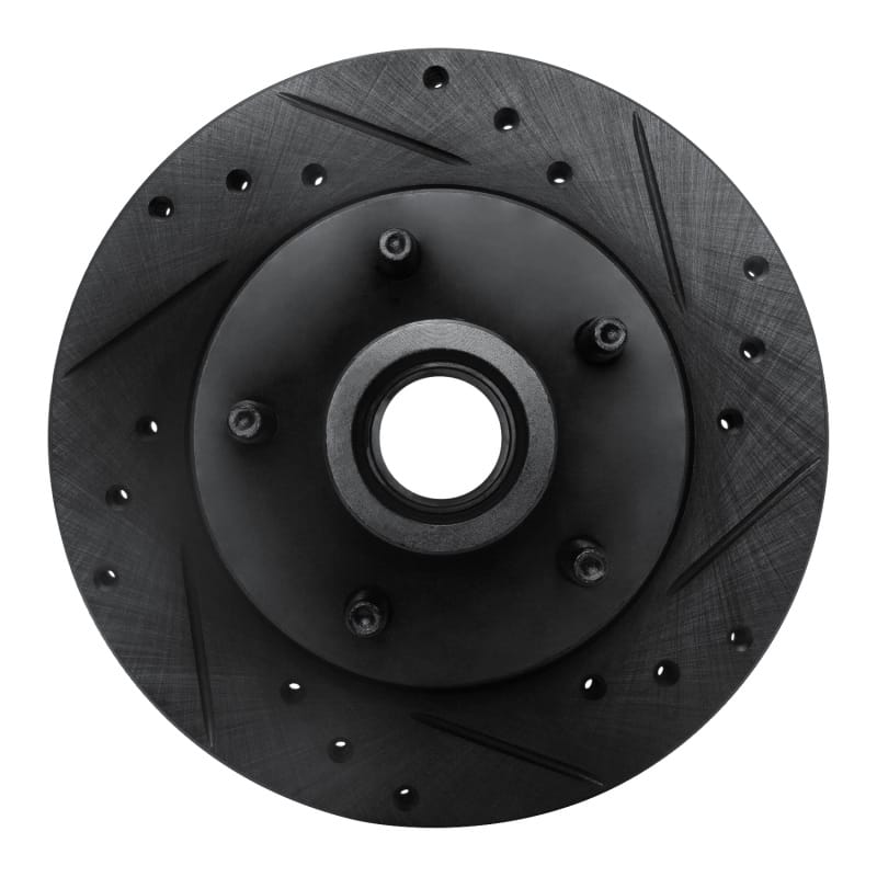 R1 Concepts — R1 91-94 Ford Explorer Front Right Drilled & Slotted Black Brake Rotor
R1 Brake Rotor Drill