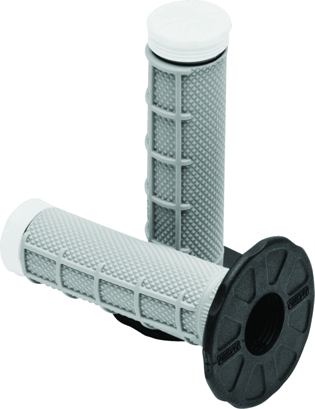 ProTaper — Handlebar Grip - MX Half Waffle White