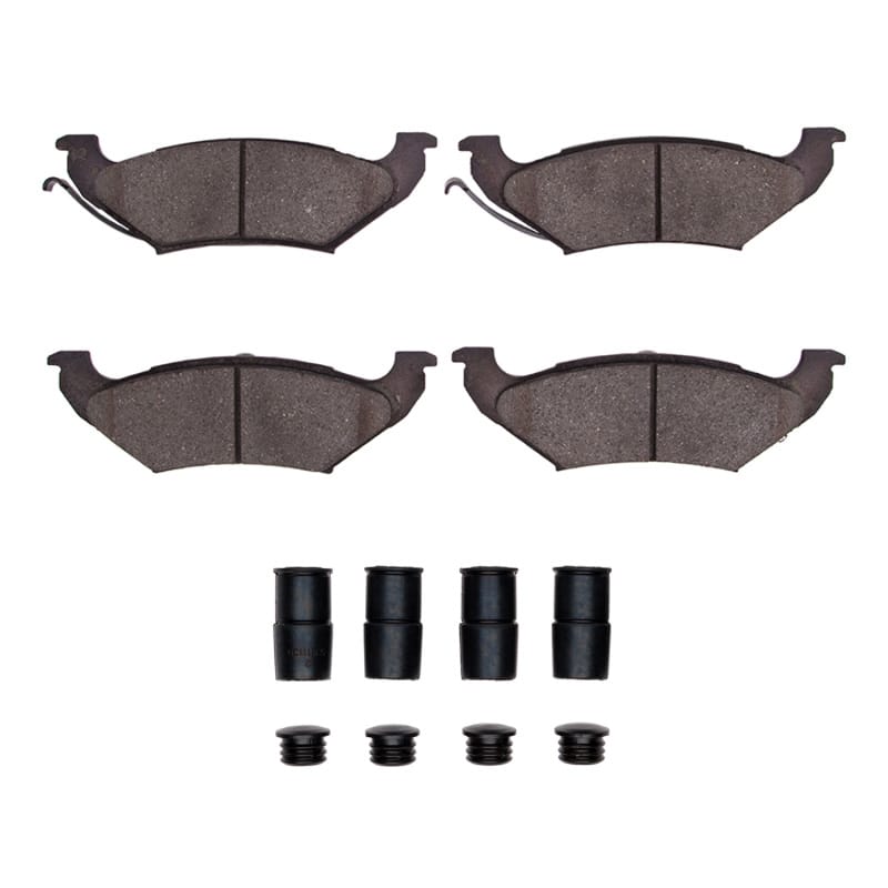 DFC — DFC 92-95 Ford Crown Victoria Rear 5000 Advanced Semi Metallic Brake Pads and Hardware Kit
DFC Brake Pad Set