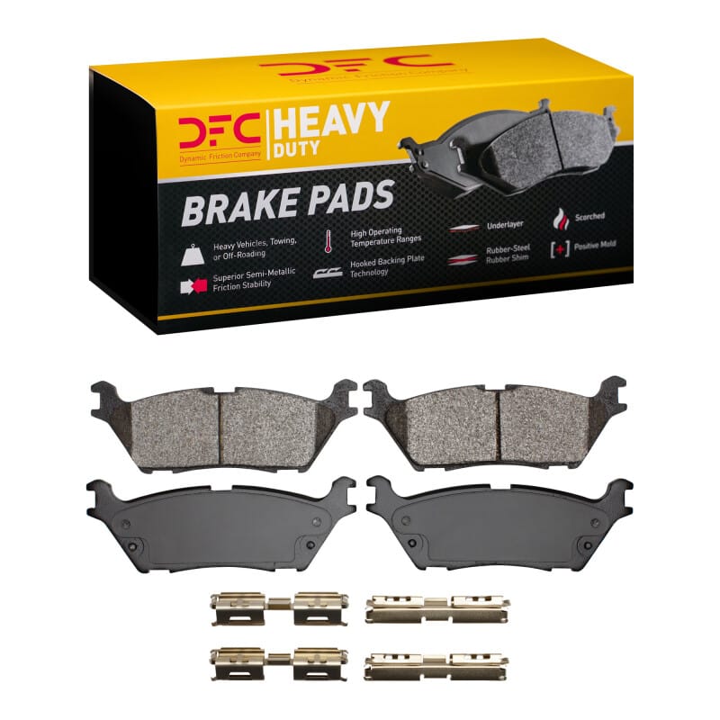 DFC — DFC 15-21 Ford F-150 RWD Rear Heavy Duty Pads and Hardware Kit
DFC Brake Pad Set