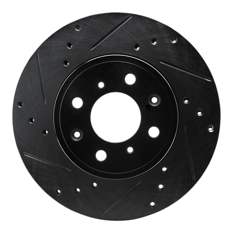 R1 Concepts — R1 15-20 Honda Fit (USA/Canada) Front Left Drilled & Slotted Black Brake Rotor
R1 Brake Rotor Drill