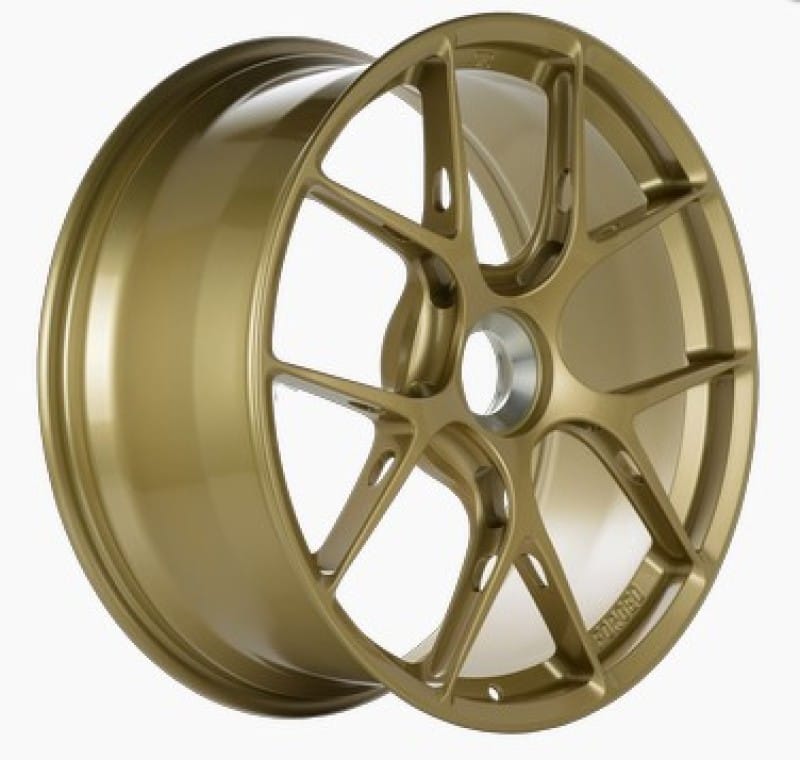 BBS — BBS FI-R 20x9.5 ET50 Centerlock Gold Wheel (Porsche GT2RS/GT3RD Front)