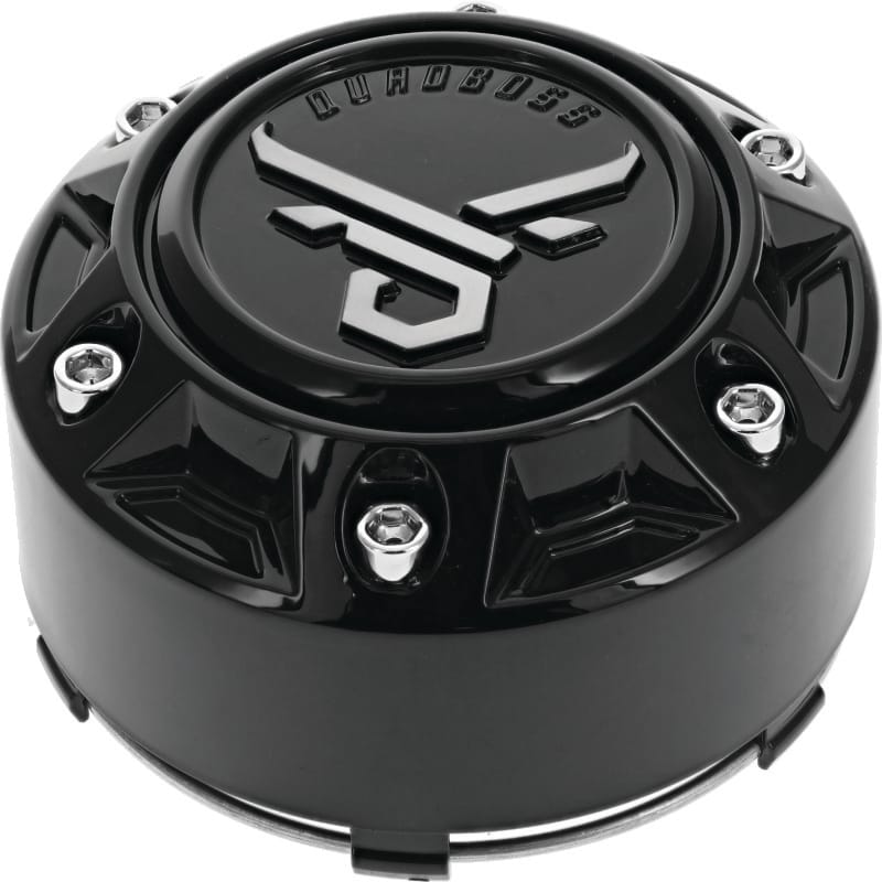 QuadBoss — Wheel Center Cap, 4/137, 4/156, Black