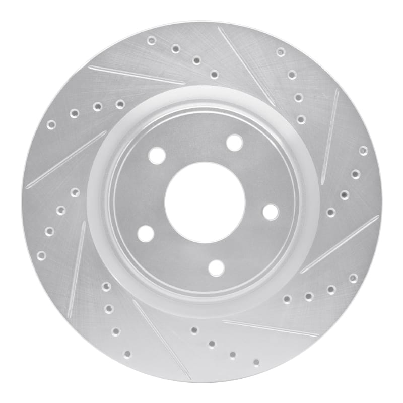 R1 Concepts — R1 14-19 Nissan Rogue Front Right Drilled & Slotted Silver Brake Rotor
R1 Brake Rotor Drill