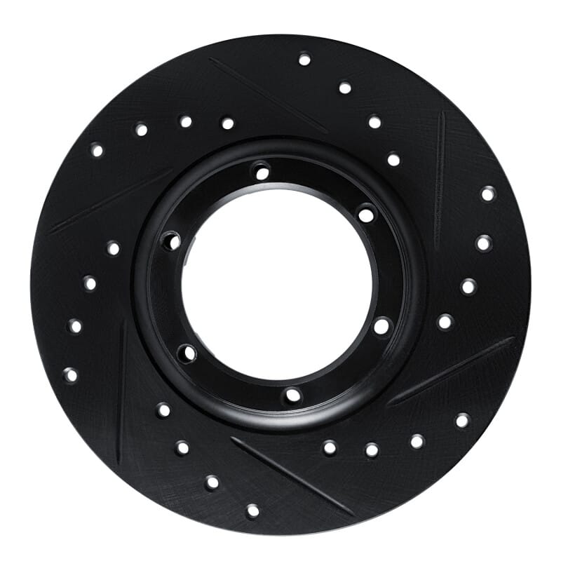 R1 Concepts — R1 71-83 Renault R15 Front Right Rear Right Drilled & Slotted Black Brake Rotor
R1 Brake Rotor Drill