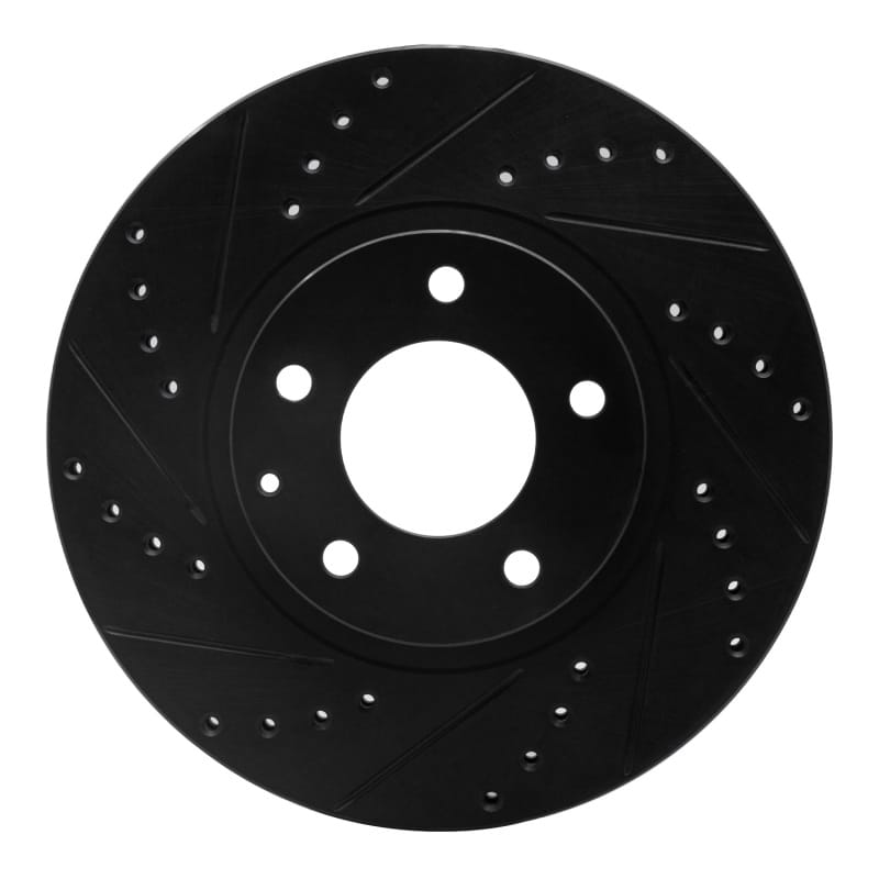 R1 Concepts — R1 01-02 Mazda Millenia Front Left Drilled & Slotted Black Brake Rotor
R1 Brake Rotor Drill