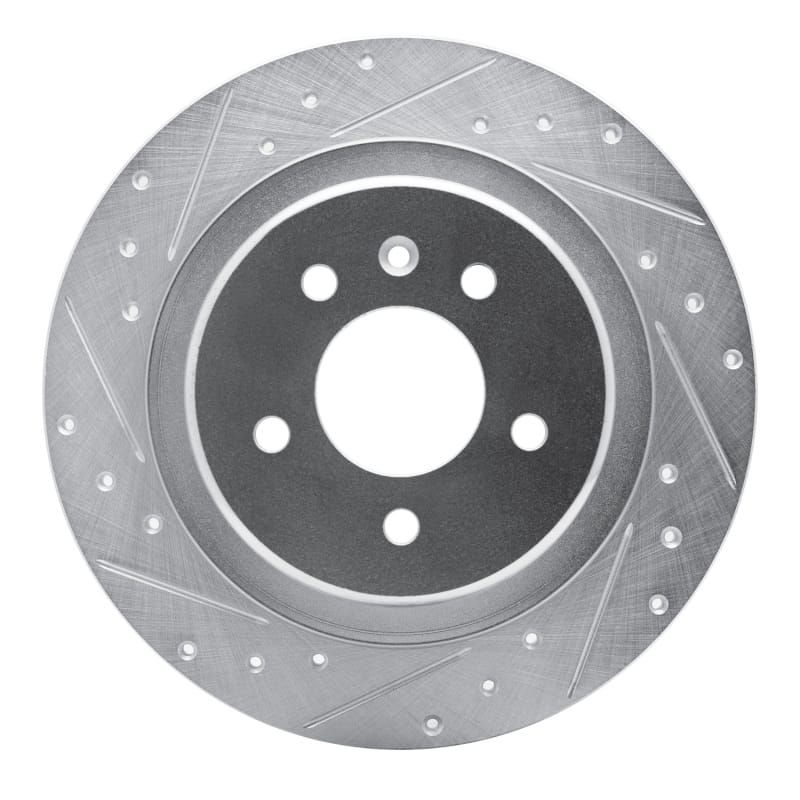 R1 Concepts — R1 16-18 Buick Envision Rear Left Drilled & Slotted Silver Brake Rotor
R1 Brake Rotor Drill