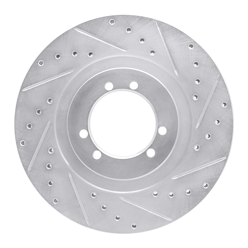 R1 Concepts — R1 96-06 Hummer H1 Front Right Rear Right Drilled & Slotted Silver Brake Rotor
R1 Brake Rotor Drill