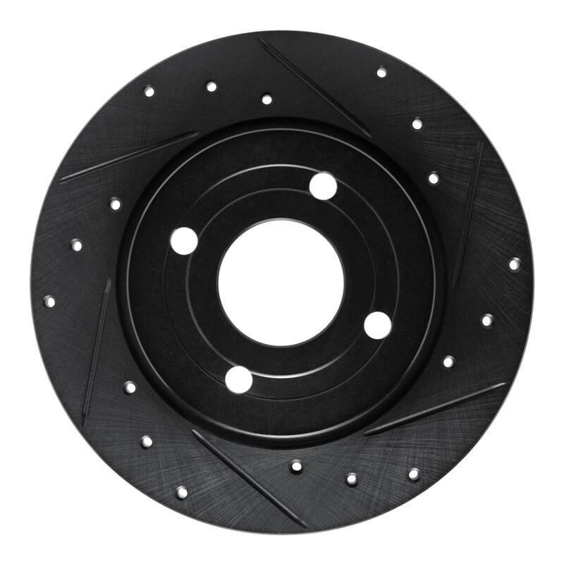 R1 Concepts — R1 18-22 Ford Ecosport Rear Right Drilled & Slotted Black Brake Rotor
R1 Brake Rotor Drill