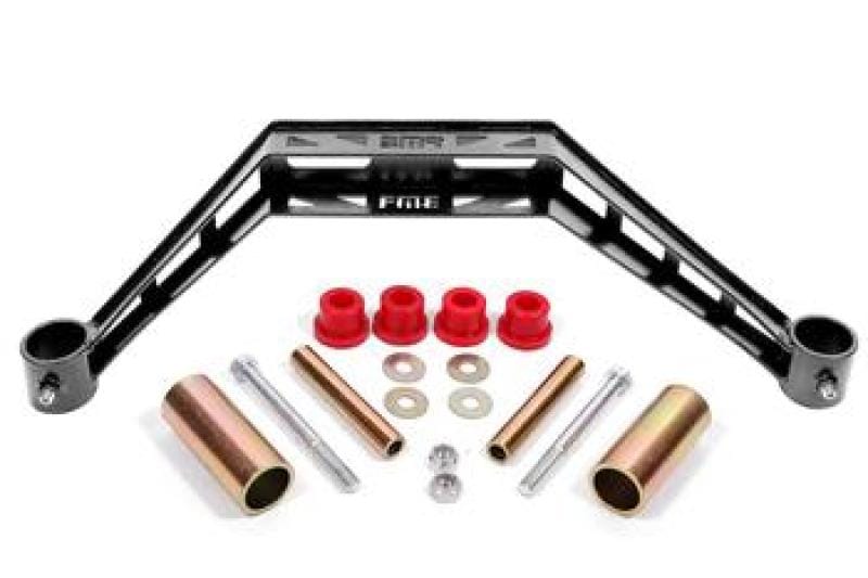 BMR Suspension — BMR 79-93 Ford Mustang Transmission Crossmember TH400 / T-56 - Black Hammertone