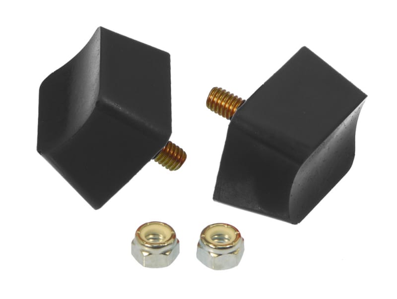 Prothane — Prothane Universal Bump Stop 1X1 3/4X1 7/16 Crvd Top - Black
BUMP STOPS