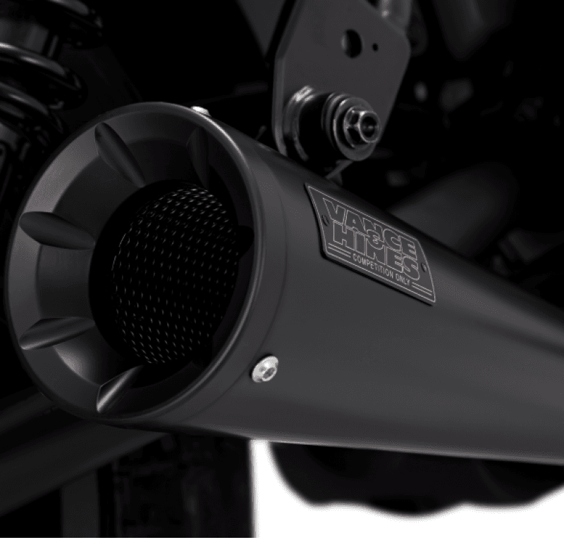 Vance and Hines — Vance & Hines HONDA 17-20 Rebel S/O Black Slip-On Exhaust