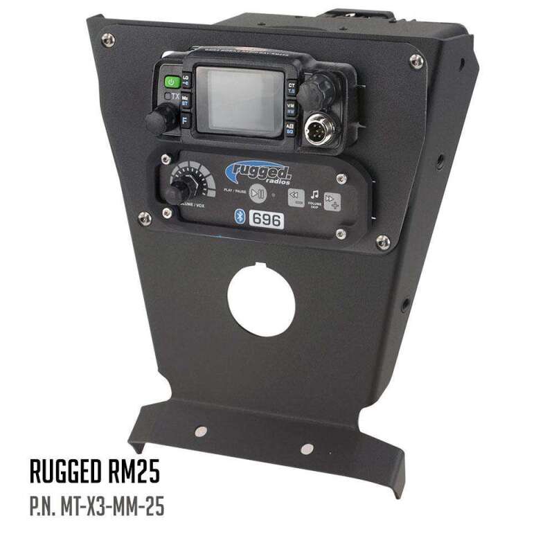 Rugged Radios — Rugged Radios Can-Am X3 Multi Mount Kit for Rugged UTV Intercoms and Radios Icom F5021