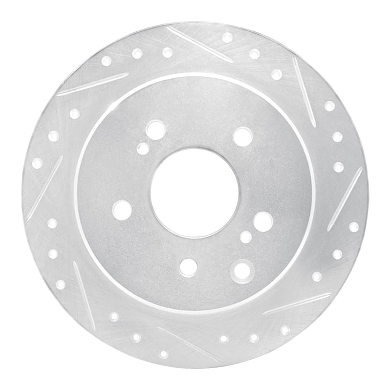 R1 Concepts — R1 90-96 Infiniti Q45 Rear Right Drilled & Slotted Silver Brake Rotor
R1 Brake Rotor Drill