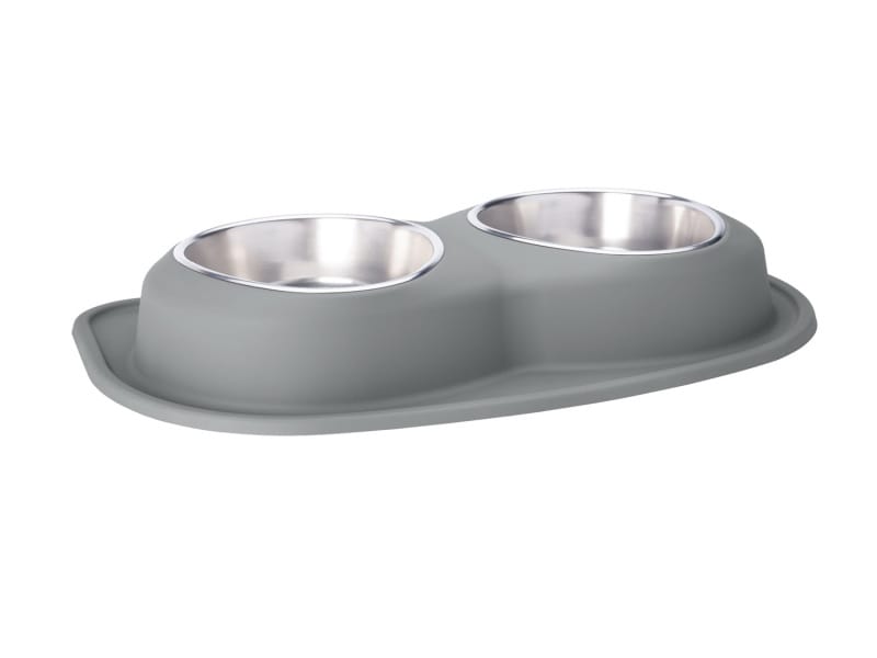 WeatherTech — WeatherTech Pet Feeding System Double Low 96oz 3in. Stainless Bowl - Dark Grey
Dog Bowl