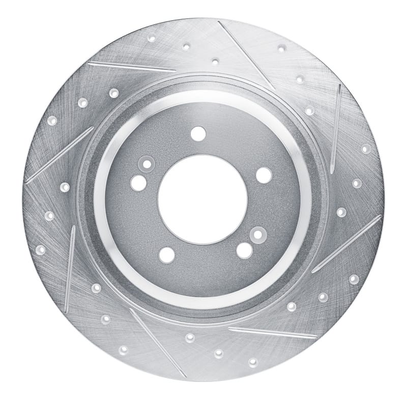 R1 Concepts — R1 21-25 Hyundai SONATA Rear Right Drilled & Slotted Silver Brake Rotor
R1 Brake Rotor Drill