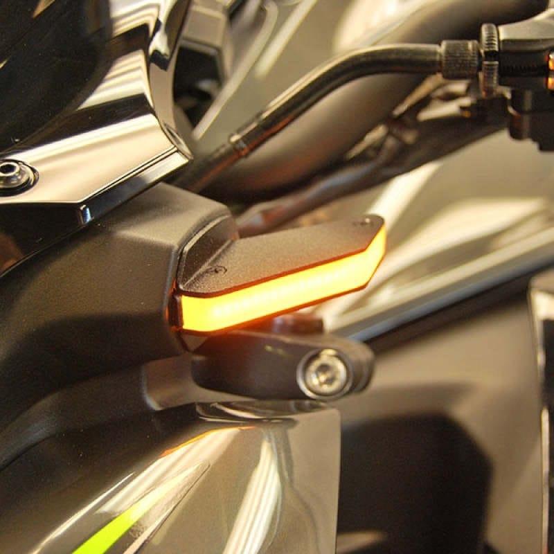 New Rage Cycles — New Rage Cycles 20-24 Kawasaki Z900 Front Turn Signals w/Load EQ