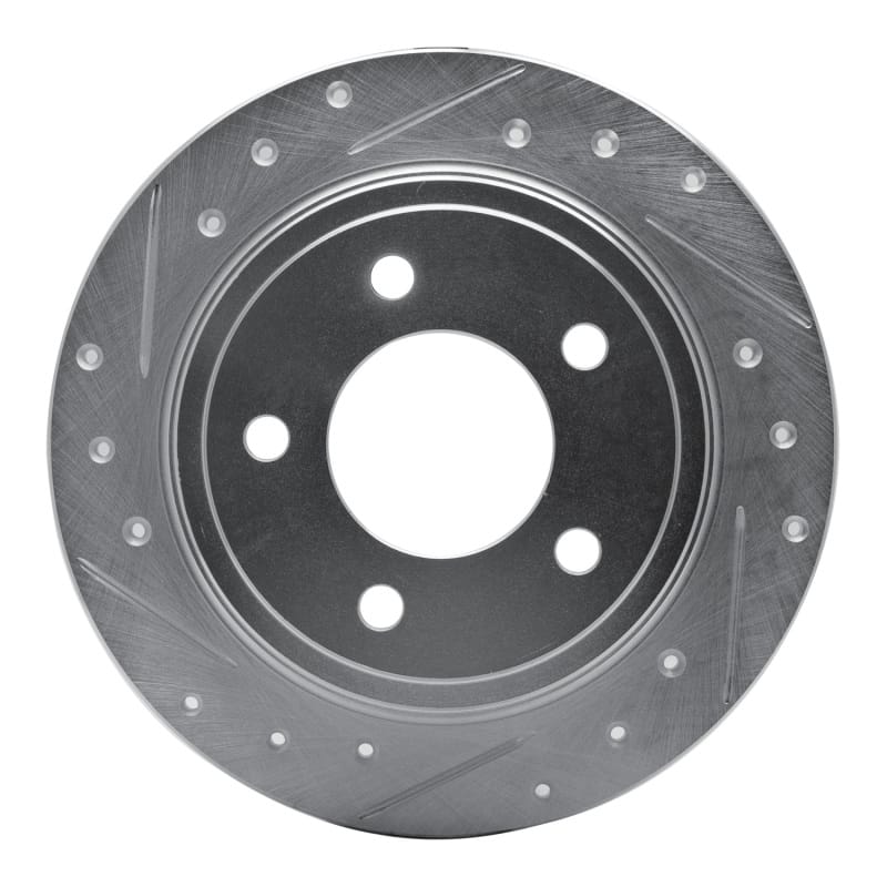 R1 Concepts — R1 93-04 Chrysler 300M Rear Left Drilled & Slotted Silver Brake Rotor
R1 Brake Rotor Drill