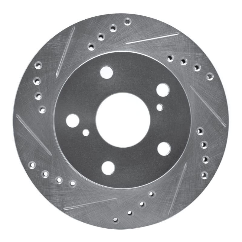 R1 Concepts — R1 91-94 Toyota Previa Front Left Drilled & Slotted Silver Brake Rotor
R1 Brake Rotor Drill