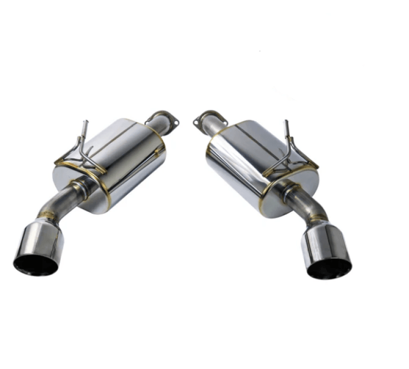 Remark — REMARK 14+ Infiniti Q50 Axleback Exhaust w/Mufflers - Stainless Double Wall Tip
