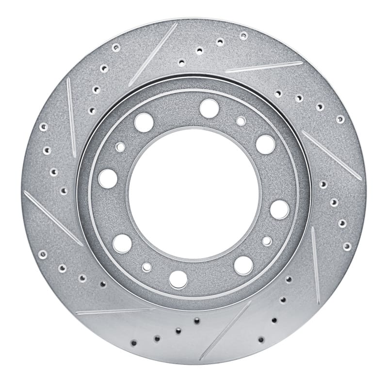 R1 Concepts — R1 19-25 Ram 4000 (Mexico) Rear Left Drilled & Slotted Silver Brake Rotor
R1 Brake Rotor Drill