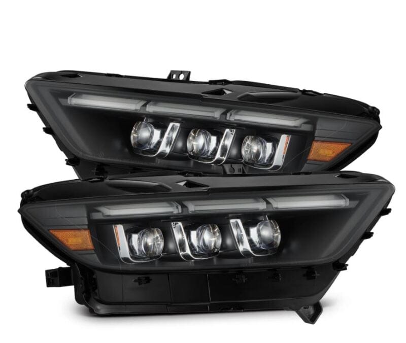 AlphaRex — AlphaRex 15-17 Ford Mustang NOVA LED Proj Headlights Black w/Activ Light/Seq Signal/Switch DRL
Projector Headlights