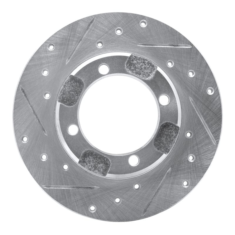 R1 Concepts — R1 91-92 Dodge COLT Front Left Drilled & Slotted Silver Brake Rotor
R1 Brake Rotor Drill