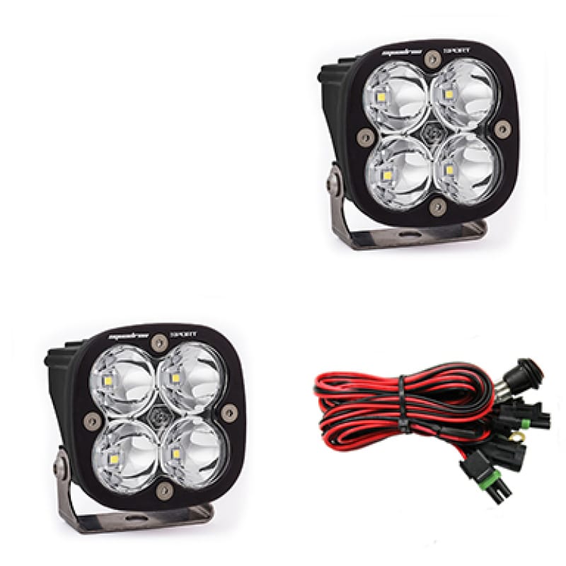 Baja Designs — Baja Designs Squadron Sport Spot LED Light Pods - Clear