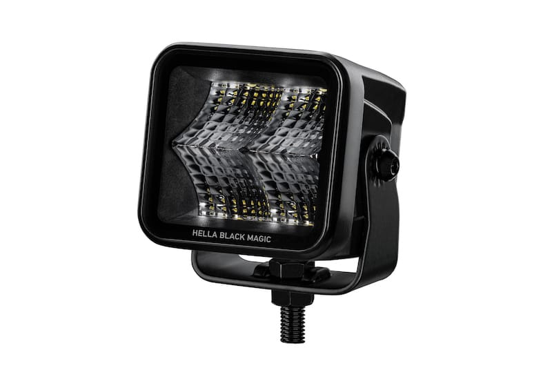 Hella — Hella Universal Black Magic 2.7in L.E.D. Cube Kit - Flood Beam
LEDLightBar