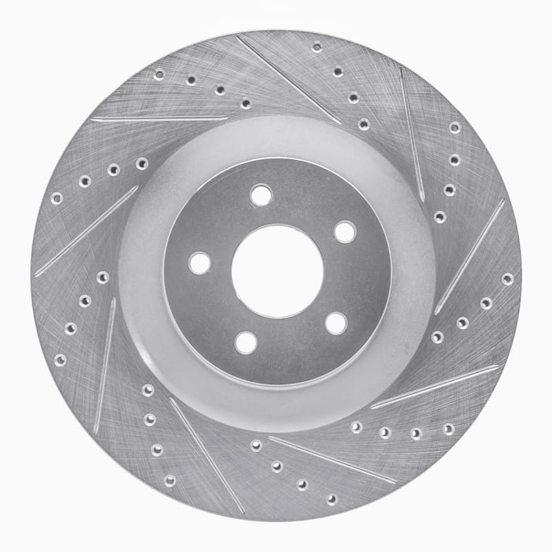 R1 Concepts — R1 16-18 Ford Focus Front Right Drilled & Slotted Silver Brake Rotor
R1 Brake Rotor Drill