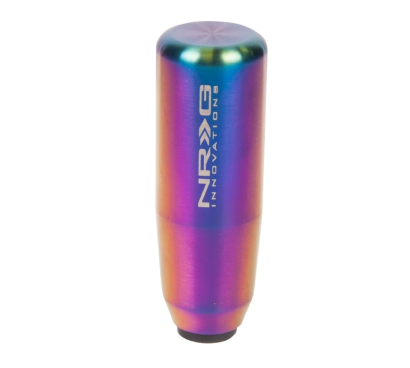 NRG — NRG Universal Short Shifter Knob - 3.5in. Length / Heavy Weight .85Lbs. - Multi Color/Neochrome