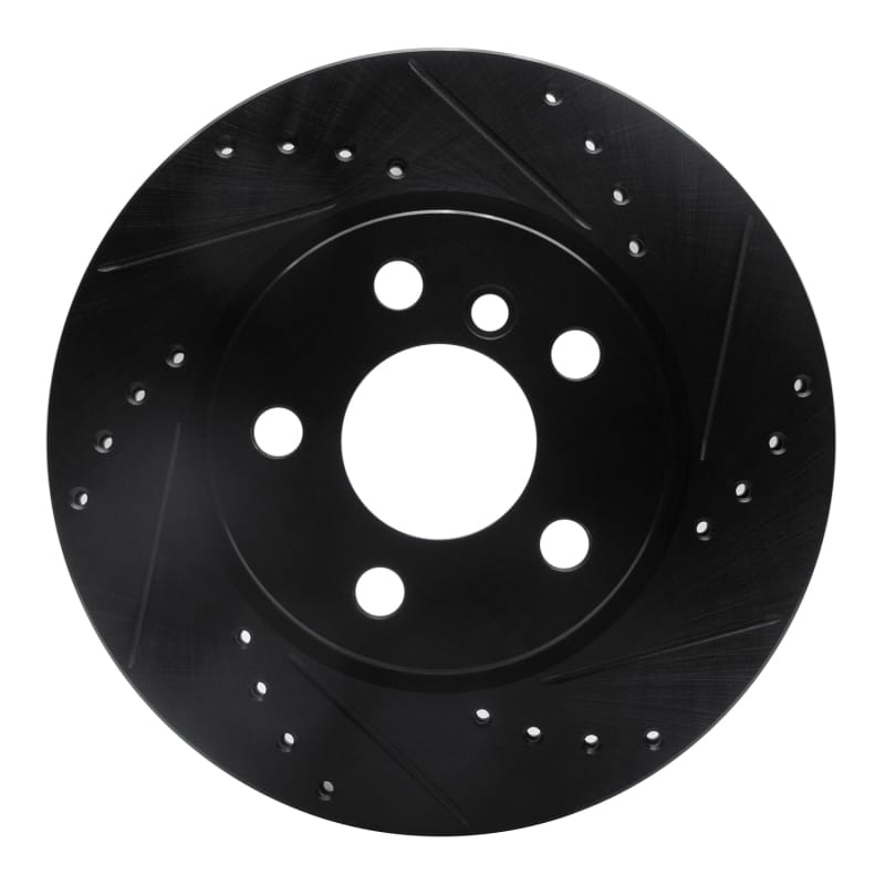 R1 Concepts — R1 14-24 Mini Cooper (Excl Clubman) Front Right Drilled & Slotted Black Brake Rotor
R1 Brake Rotor Drill