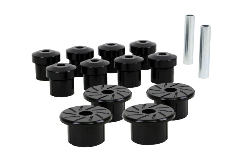 Whiteline — Whiteline 1972-1977 Pontiac Ventura Rear Leaf Spring & Shackle Bushings
Bushing Kit