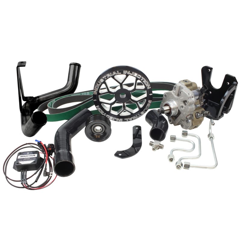 Industrial Injection — Industrial Injection 2003-14 Dodge 5.9L CR Dual Cp3 Kit Dodge 1200+ Hp w/ Pump