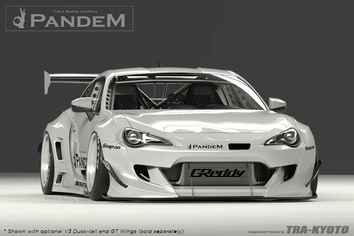 GReddy — GReddy Pandem V3 Aero / Toyota 86 / Scion FR-S / Subaru BRZ Aero Kit without Wings