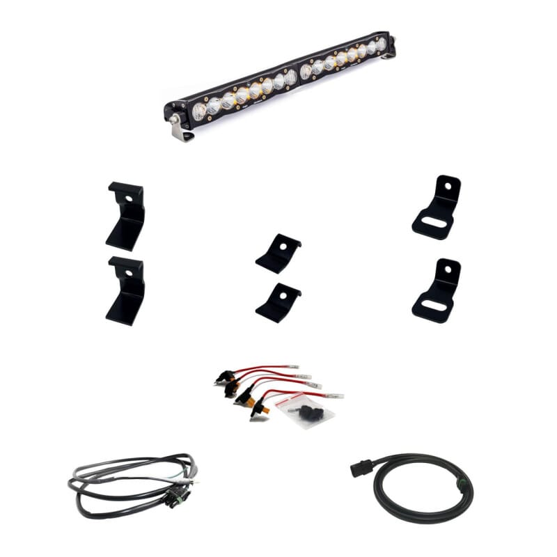 Baja Designs — Baja Designs 2021+ Dodge Ram TRX 20in OnX6/S8 Grill Mount Kit