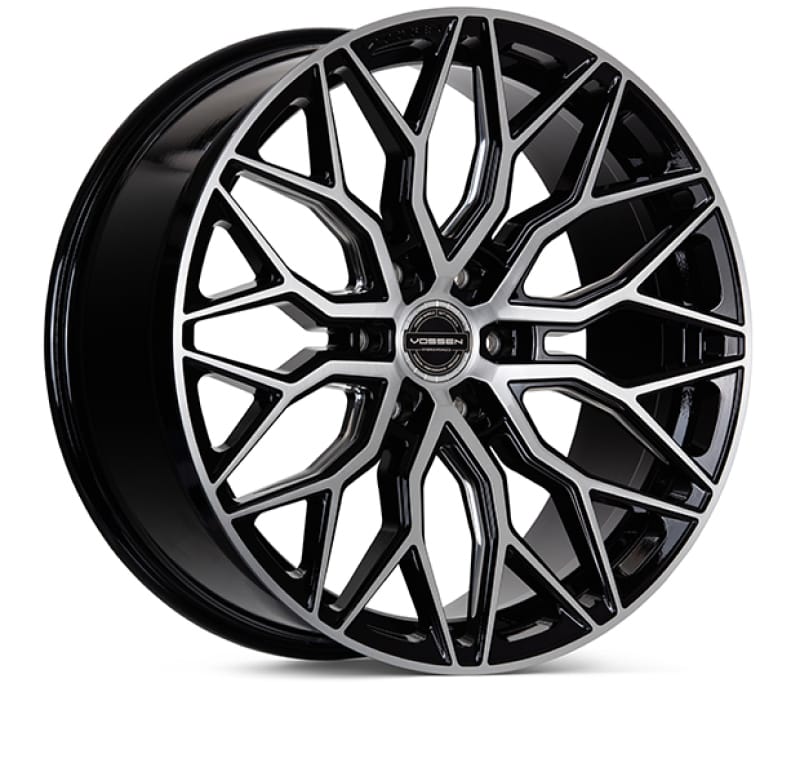 Vossen — Vossen HF6-3 22x9.5 / 6x139.7 / ET20 / Deep Face / 106.1 - Brushed Gloss Black Wheel