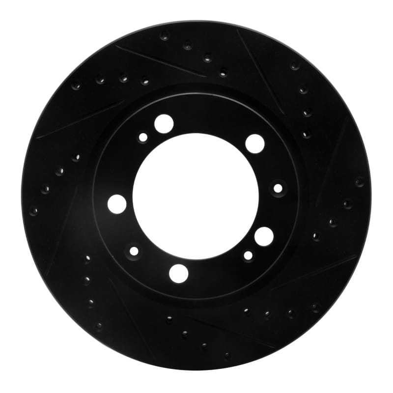 R1 Concepts — R1 86-91 Porsche 944 Except Turbo Left Front Drilled & Slotted Black Brake Rotor
R1 Brake Rotor Drill