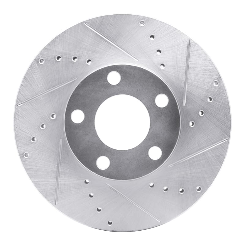 R1 Concepts — R1 98-98 Volkswagen Passat (USA/Canada) Front Right Drilled & Slotted Silver Brake Rotor
R1 Brake Rotor Drill