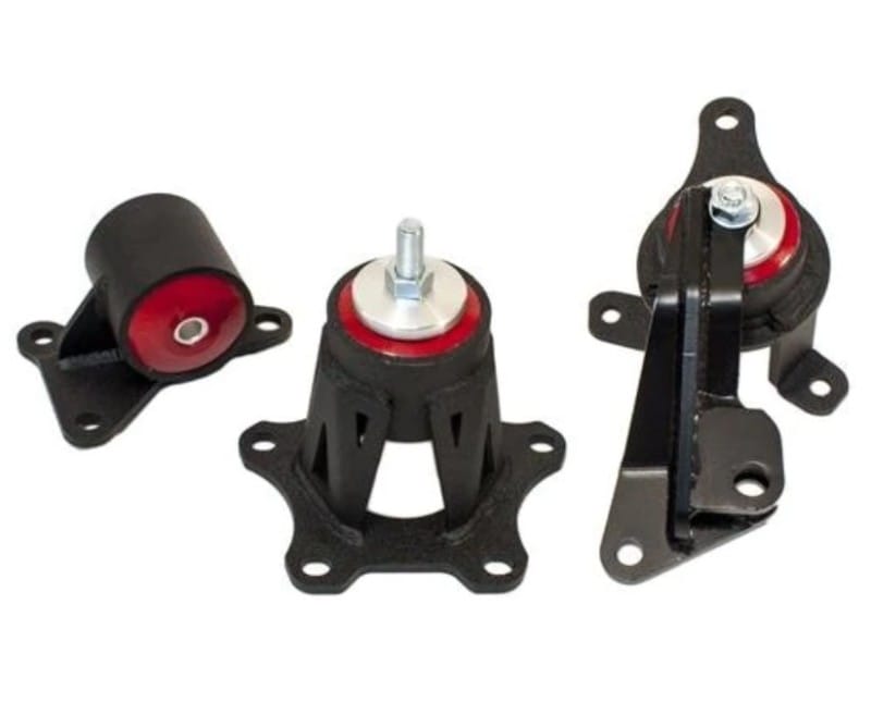 Innovative Mounts — Innovative 98-02 Accord F-Series Black Steel Mounts 85A Bushings (Auto Trans)
