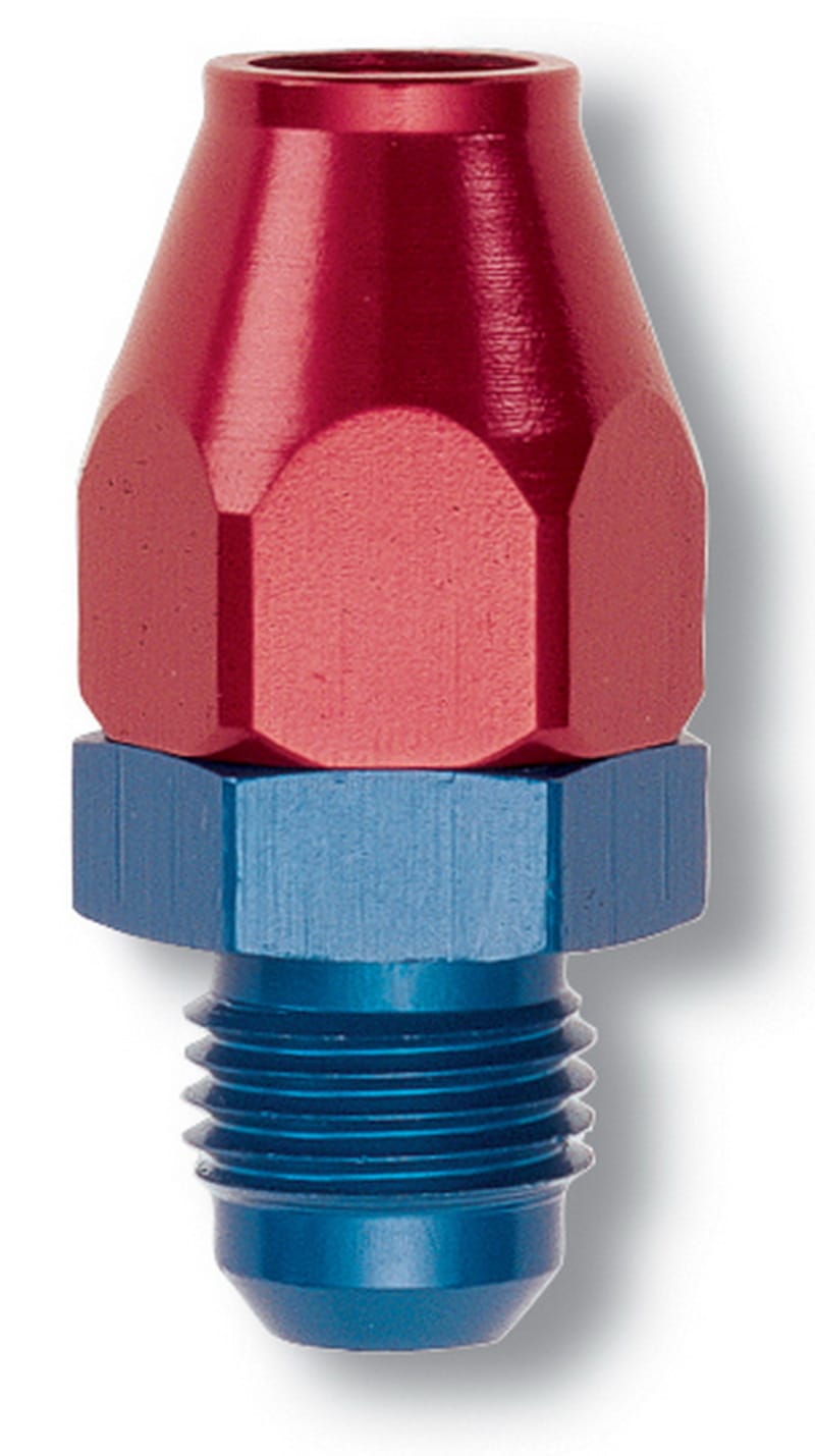 Russell — Russell Performance Red/Blue -6 AN Male 37 Degree to 3/8in Aluminum Tube
Fuel Line Adapter